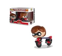 Funko Pop! Rides Disney Pixar The Incredibles - Bike And Elastigirl - los Increíbles - Figura de Vinilo Coleccionable - Idea de Regalo- Mercancia Oficial - Juguetes para Niños y Adultos - Movies Fans