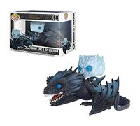 Funko Pop! Rides: GOT - Night King & Icy Viserion - Brilla en la Oscuridad - Game Of Thrones - Juego de Tronos - Figura de Vinilo Coleccionable - Idea de Regalo- Mercancia Oficial - TV Fans