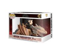 Funko Pop! Rides: House of The Dragon - Aegon Targaryen with Sunfyre | Merchandising Oficial de Fantasía - Figura de Vinilo Coleccionable para Decoración - Regalo Friki de Cumpleaños