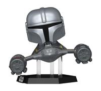 Funko pop rides mandalorian mandaloriano & n - 1 starfighter 76549