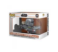Funko Pop! Rides: Star Wars: The Mandalorian S9 - Mandalorian In N1 Starfighter - Figura de Vinilo Coleccionable - Idea de Regalo- Mercancia Oficial - Juguetes para Niños y Adultos - TV Fans