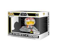 Funko Pop! Rides – Figura de vinilo Luke en T-47 Airspeeder (Exclusiva Amazon, Oficial)