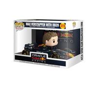 Funko Pop! Rides Super Deluxe: Red Bull Racing - MAX Verstappen con RB20 - Figura de Vinilo Coleccionable - Idea para Regalo - Producto Oficial - Juguetes para niños y Adultos - Fans del Deporte