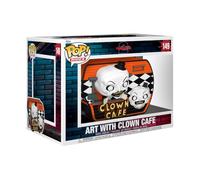 Funko Pop! Rides Super Deluxe: Terrifier - Café with Art - Clown Café | Merchandising Oficial - Figura de Vinilo Coleccionable para Decoración - Regalo Friki de Cumpleaños