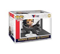 Funko Pop! Rides: WW 80th - Wonder Woman On Pegasus - DC Comics - Figura de Vinilo Coleccionable - Idea de Regalo- Mercancia Oficial - Juguetes para Niños y Adultos - Comic Books Fans