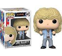 Funko Pop! Rocks - Def Leppard - Joe Elliott - Figura de Vinilo Coleccionable - Idea de Regalo- Mercancia Oficial - Juguetes para Niños y Adultos - Music Fans - Muñeco para Coleccionistas