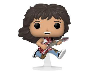 Funko Pop! Rocks: Eddie Van Halen with Guitar - Figura de Vinilo Coleccionable - Idea de Regalo- Mercancia Oficial - Juguetes para Niños y Adultos - Music Fans - Muñeco para Coleccionistas