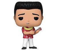 Funko Pop! Rocks: Elvis Presley-Blue Hawaii - Figura de Vinilo Coleccionable - Idea de Regalo- Mercancia Oficial - Juguetes para Niños y Adultos - Music Fans - Muñeco para Coleccionistas y Exposición