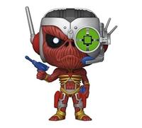 Funko Pop Rocks: Iron Maiden- Eddie- Somewhere in Time. Chase!! This Pop! Figure Comes with a 1 in 6 Chance of Receiving The Special Addition Alternative Rare Chase Version