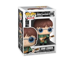 Funko Pop! Rocks: John Lennon - Military Jacket - Figura de Vinilo Coleccionable - Idea de Regalo- Mercancia Oficial - Juguetes para Niños y Adultos - Music Fans - Muñeco para Coleccionistas