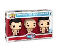 FUNKO POP Rocks Mark Hoppus, Travis Barker & Tom Delonge - Figura de vinilo (3 unidades, Blink 182, EXCLUSIVE HT EXPO 2022)