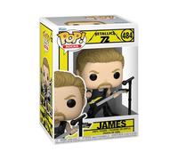 Funko Pop! Rocks: Metallica - James Hetfield - (72S) - Figura de Vinilo Coleccionable - Idea de Regalo - Mercancia Oficial - Juguetes para Niños y Adultos - Music Fans - Muñeco para Coleccionistas
