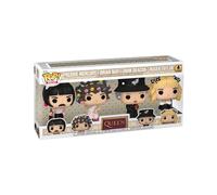 Funko Pop! Rocks: Queen - Freddie Mercury - I Want to Break Free - (4PK) - Figura de Vinilo Coleccionable - Juguetes para Niños y Adultos - Aficionados a la Música