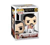 Funko Pop! Rocks: Queen - Freddie Mercury with Cape - Figura de Vinilo Coleccionable - Idea de Regalo - Mercancia Oficial - Juguetes para Niños y Adultos - Music Fans - Muñeco para Coleccionistas