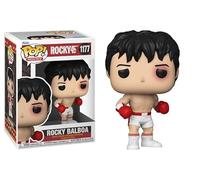 Funko Pop Rocky 45th Anniversary + Protector: Pop! Movies Figura de vinilo (juego de regalo incluido con caja protectora ToyBop caja protectora para coleccionista) (Rocky Balboa pantalones cortos
