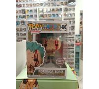 Funko One Piece Pop! Animation Roronoa Zoro Figura de vinilo exclusiva
