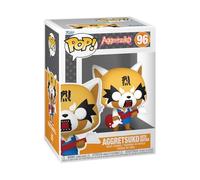 Funko Pop! Sanrio: Aggretsuko with Guitar | Merchandising Oficial de Anime - Figura de Vinilo Coleccionable para Decoración - Regalo Friki de Cumpleaños