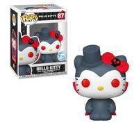 Funko Pop! Sanrio - Hello Kitty (Vampiro) 87 Pop! Vinilo Figura especial Edición Adhesivo + Protección Case