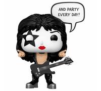 Funko Pop! Sayings: The Starchild - (R&R All Night) - Kiss - Figura de Vinilo Coleccionable - Idea de Regalo - Mercancia Oficial - Juguetes para Niños y Adultos - Music Fans
