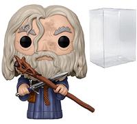 Funko POP Señor de los Anillos - Figura de Vinilo de Gandalf el Gris (Incluye Funda Protectora Compatible Con Caja), Multicolor, 3.75 Pulgadas