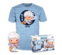 Funko POP! Set Camiseta y Figura Luffy Fifth Gear Talla S One Piece