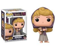 Funko Pop Sleeping Beauty 65th Anniversary + Protector: Pop! Figura de vinilo de Disney (juego de regalo con caja protectora de la marca ToyBop) (Aurora con búho)