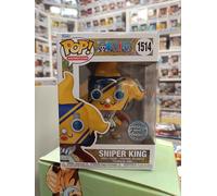 FUNKO POP SNIPER KING 1514 - ONE PIECE EDICIÓN ESPECIAL - VINILO ORIGINAL
