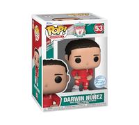 Funko POP! Soccer: Liverpool FC - Darwin Nunez - Figuras Miniaturas Coleccionables Para Exhibición - Idea De Regalo - Mercancía Oficial - Juguetes Para Niños Y Adultos - Fans De Sports