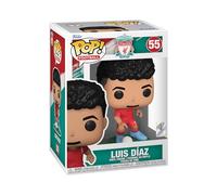 Funko POP! Soccer: Liverpool FC - Luis Diaz - Figuras Miniaturas Coleccionables Para Exhibición - Idea De Regalo - Mercancía Oficial - Juguetes Para Niños Y Adultos - Fans De Sports