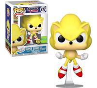 Funko Pop Sonic the Hedgehog Súper Sonic Primera Apariencia Exclusivo