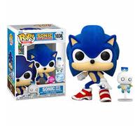 Funko Pop Sonic with Hero Chao Flocked Special Edition 1036