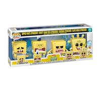 Funko Pop Spongebob Squarepants Glow-in-the-Dark 4-Pack