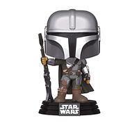 Funko POP! Star Wars 345 - Figura pop Star Wars Mandalorian | Merchandising Oficial - Figura de Vinilo Coleccionable para Decoración - Regalo Friki de Cumpleaños