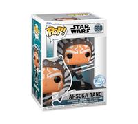 Funko Pop! Star Wars: Ahsoka - Ahsoka w/Dual Lightsabers - Exclusivo Amazon - Figura de Vinilo Coleccionable - Juguetes para Niños y Adultos - Fans de TV - Figura Modelo para Coleccionistas