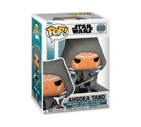 Funko Pop! Star Wars: Ahsoka Tano with Dual Lightsabers | Merchandising Oficial de Ciencia Ficción - Figura de Vinilo Coleccionable para Decoración - Regalo Friki de Cumpleaños