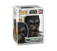 Funko Pop! Star Wars: BoBF - Black Krrsantan with BG - Star Wars: The Book of Boba Fett - Figura de Vinilo Coleccionable - Idea de Regalo- Mercancia Oficial - Juguetes para Niños y Adultos - TV Fans