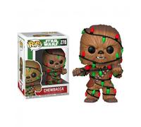 Funko Pop Star Wars Chewbacca con Luces de Navidad