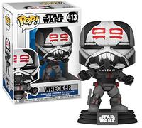Funko Pop! Star Wars: Clone Wars - Bad Batch - Wrecker - Figura de Vinilo Coleccionable - Idea de Regalo- Mercancia Oficial - Juguetes para Niños y Adultos - TV Fans - Muñeco para Coleccionistas