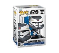 Funko Pop! Star Wars: Clone Wars - Commander Wolffe - Figura de Vinilo Coleccionable - Idea de Regalo - Mercancía Oficial - Juguetes para niños y Adultos - Figura Modelo para coleccionistas