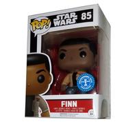 Star Wars Exclusivo Finn + Sable Láser 9.5cm Figura de Vinilo Pop Bobble-Head