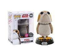 FUNKO POP STAR WARS EPISODIO VIII: LOS ÚLTIMOS JEDI - PORG FLOCKED EXCLUSIVO