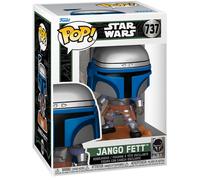 Funko pop! star wars: fl - jango fett - desenmascarado - figura de vin