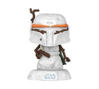 Funko Pop! Star Wars: Holiday - Boba Fett - Muñeco de Nieve - Figura de Vinilo Coleccionable - Idea de Regalo- Mercancia Oficial - Juguetes para Niños y Adultos - Movies Fans