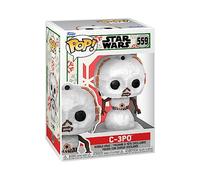 Funko Pop! Star Wars: Holiday - C-3PO - Muñeco de Nieve - Figura de Vinilo Coleccionable - Idea de Regalo- Mercancia Oficial - Juguetes para Niños y Adultos - Movies Fans