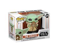 Funko Pop! Star Wars: Mandalorian-Grogu (The Child, Baby Yoda) with Frog The Mandalorian - Figura de Vinilo Coleccionable - Idea de Regalo- Mercancia Oficial - Juguetes para Niños y Adultos - TV Fans
