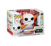Funko Pop Star Wars: Mando Holiday - Grogu (The Child, Baby Yoda) SNWMN - The M