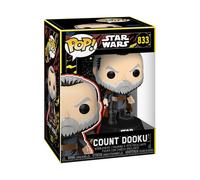 Funko Pop! Star Wars: Count Dooku (Retro) | Merchandising Oficial - Figura de Vinilo Coleccionable para Decoración - Regalo Friki de Cumpleaños
