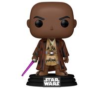 Funko pop! star wars: may the force - mace windu - retro - figura de v