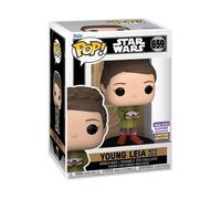 Funko Pop Star Wars: Princesa Leia con Lola (SDCC'23), Figura de Vinilo Colecci