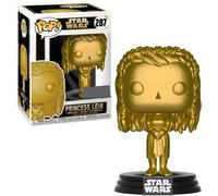 Funko Pop Star Wars - Princesa Leia Dorada Edición Especial 9 cm